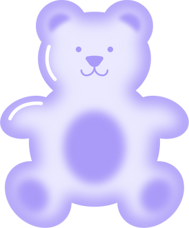 Cute Deco Teddy Bear Sticker